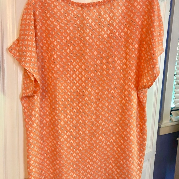 Patterned Summer Tunic Business Casual Blouse(M/L) - Picture 3 of 3